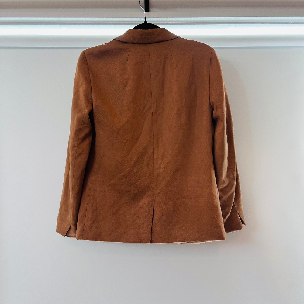 J.Crew Drapey Twill Double-Breasted Blazer - Picture 7 of 7